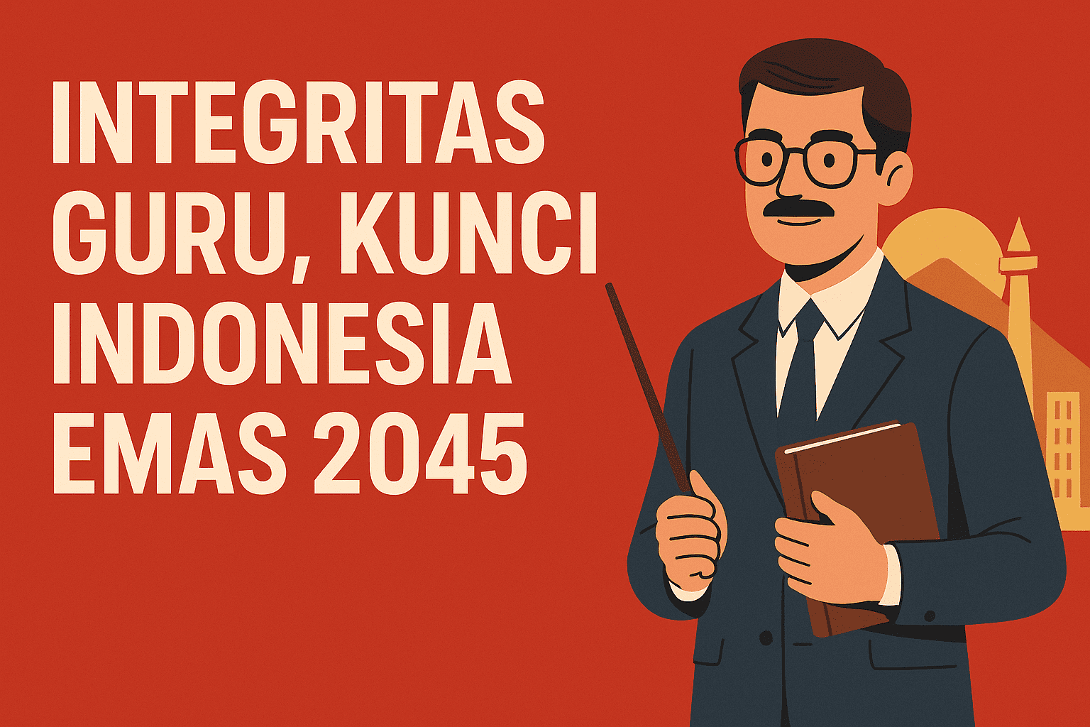 Menjaga Integritas Pendidik di Tengah Tantangan: Kunci Menuju Indonesia Emas 2045
